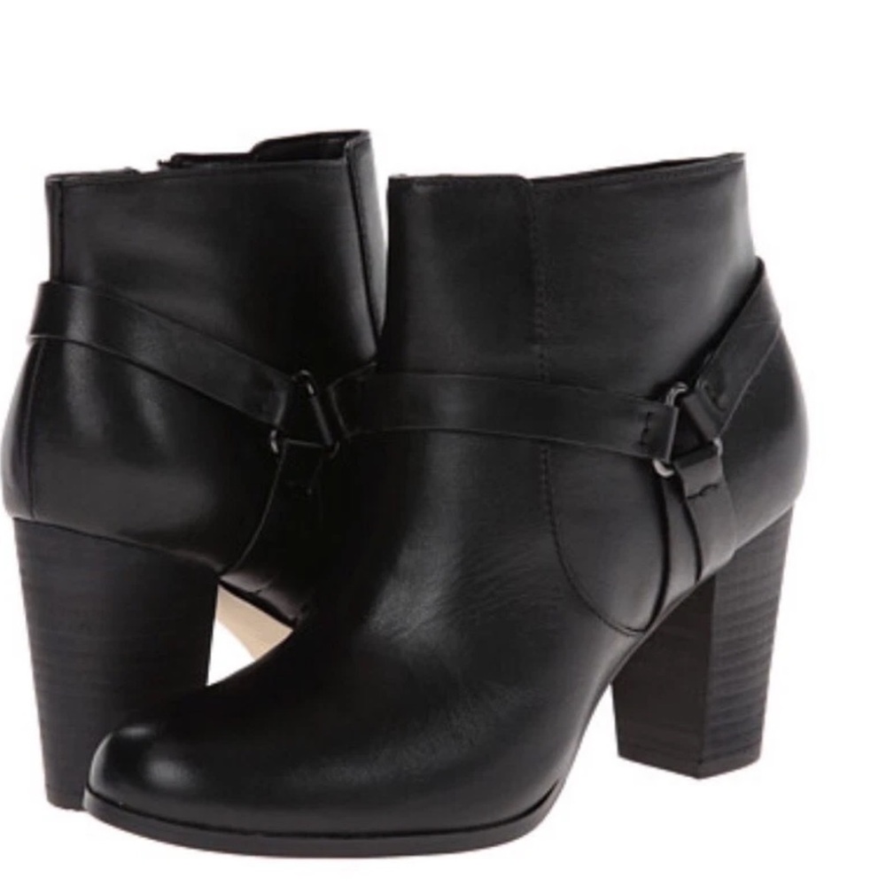 Cole Haan Black Ankle Booties. Size 8.5 B